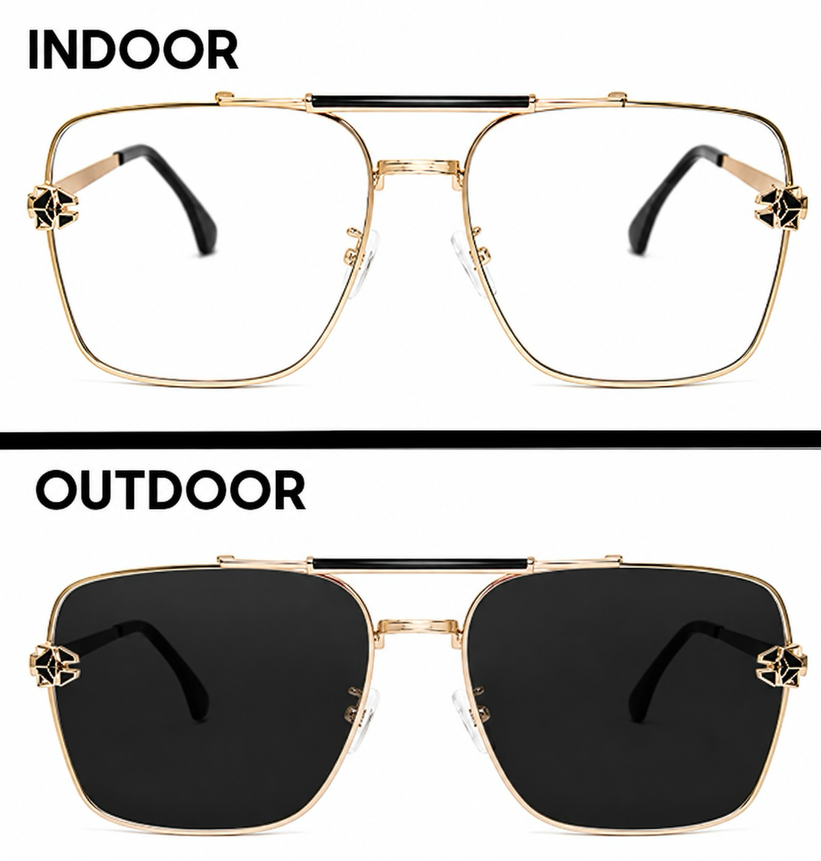 Lumina Anti-Glare Photochromic Sunglasses