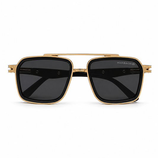 Maybach Golden Frame Black Shade