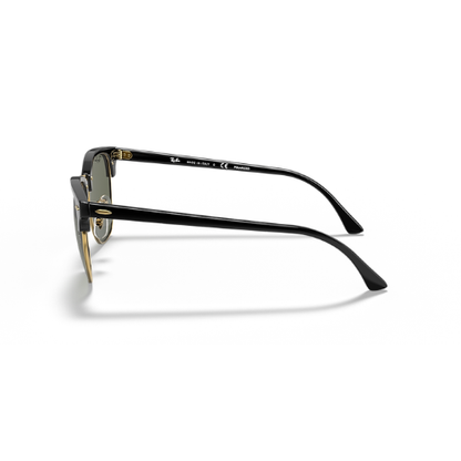 Clubmaster Classic Green Shade Gold Metal Frame