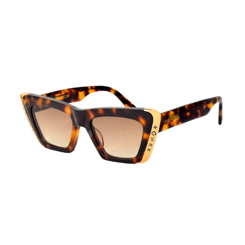 Louis Vuitton  Cat-Eye Sunglasses Brown