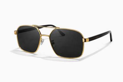 Elite Gold Frame Photochromic Glasses