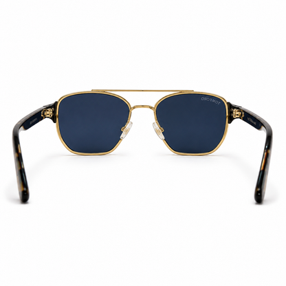 Tom Ford Shiny Gold / Blue Solid