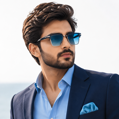 Tom Ford Square Ocean Blue
