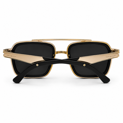 Maybach Golden Frame Black Shade