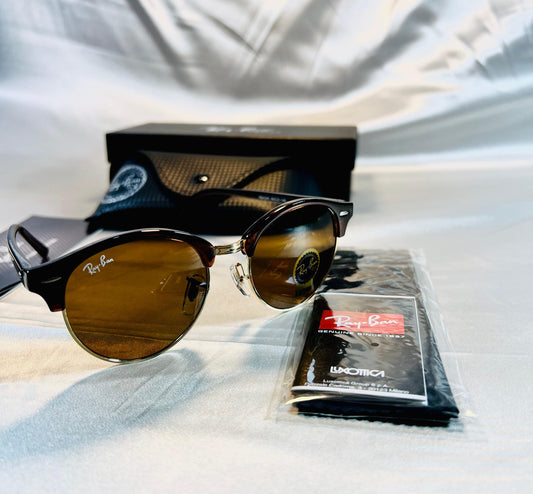 Ray-Ban Clubround Classic  Brown Havana | Unisex