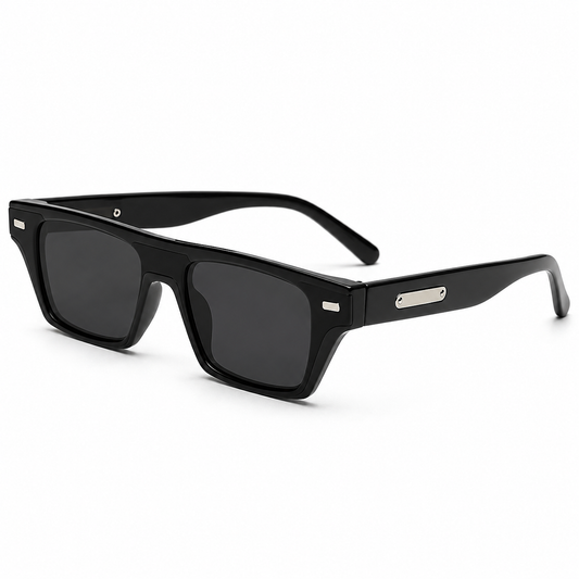 New Modern Small Cateye Black Sunglasses