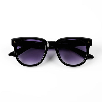 Professor Classic Eyewear Black Frame with Clear Lenses Unisex